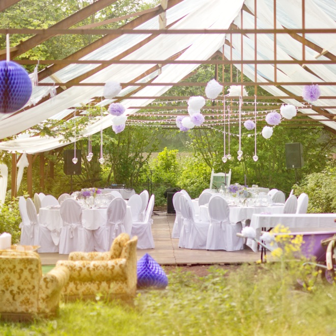 greenhouse wedding decorations