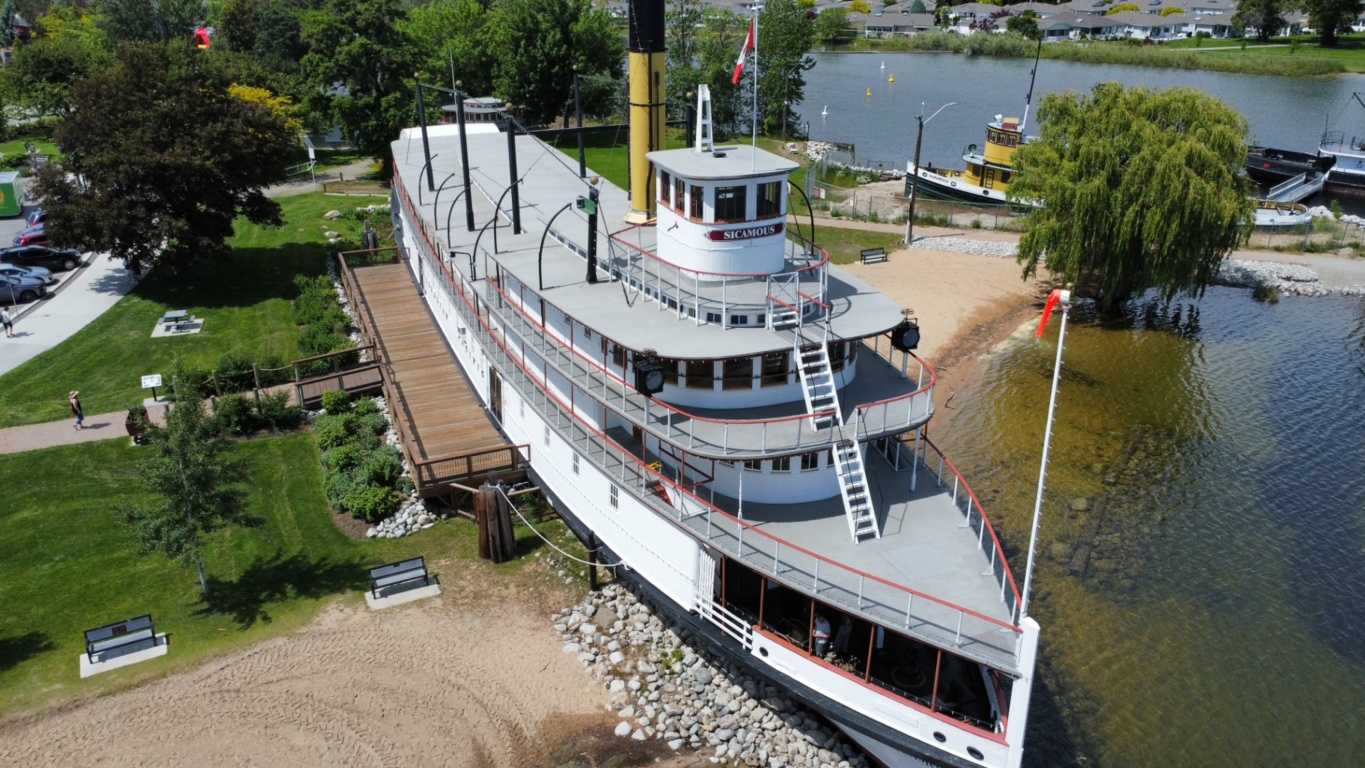SS Sicamous Paddle Wheeler
