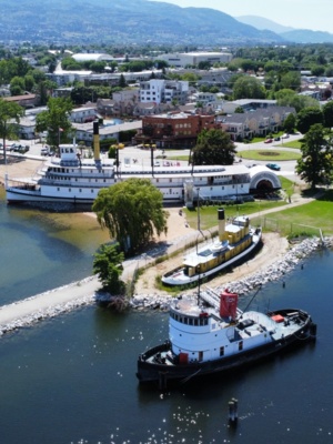 SS Sicamous Paddle Wheeler