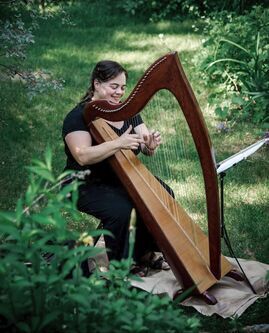 Susan Toman Celtic harp