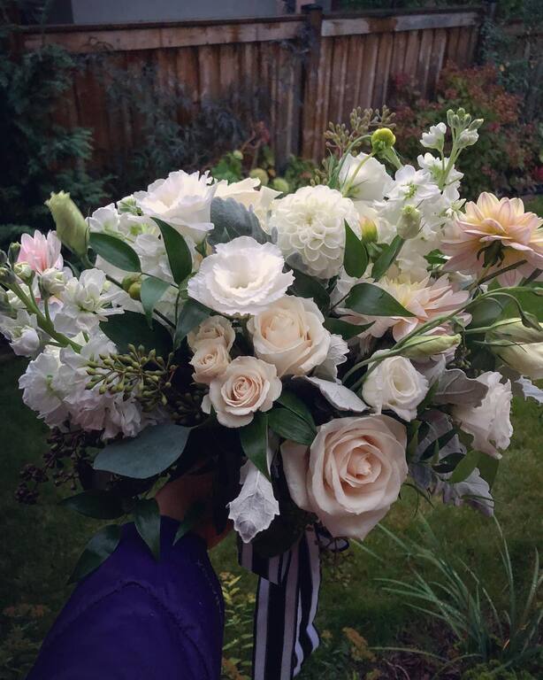 Raindrops on Roses Floral Design