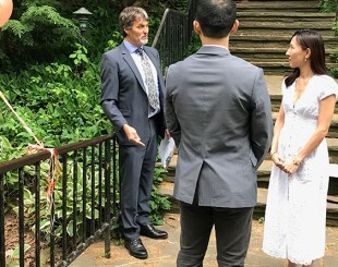 Officiant Michael Bethke