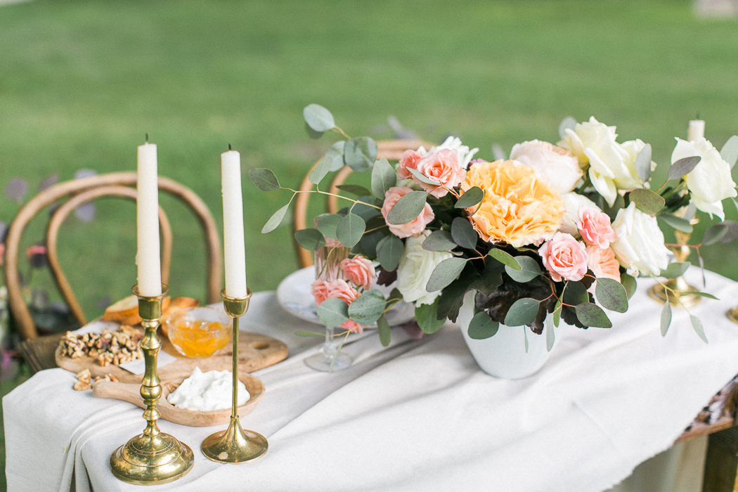 Oak and Lily Flowers