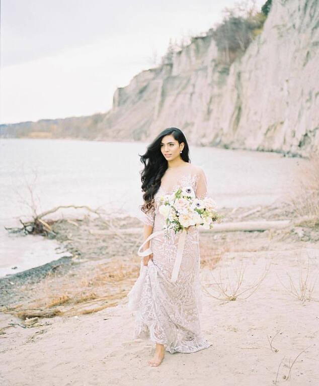 Backless Lace Wedding Dress, Vancouver Boho Brides, Elika In Love – Elika  In Love