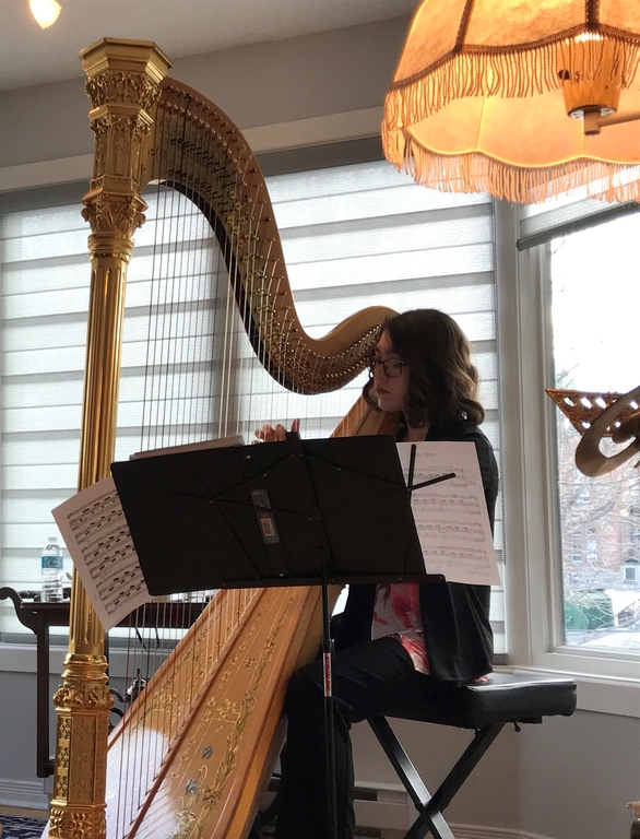 Isabelle Gagnon Harpist