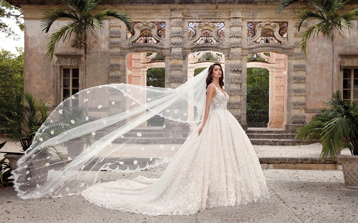 Creme 2024 wedding dress