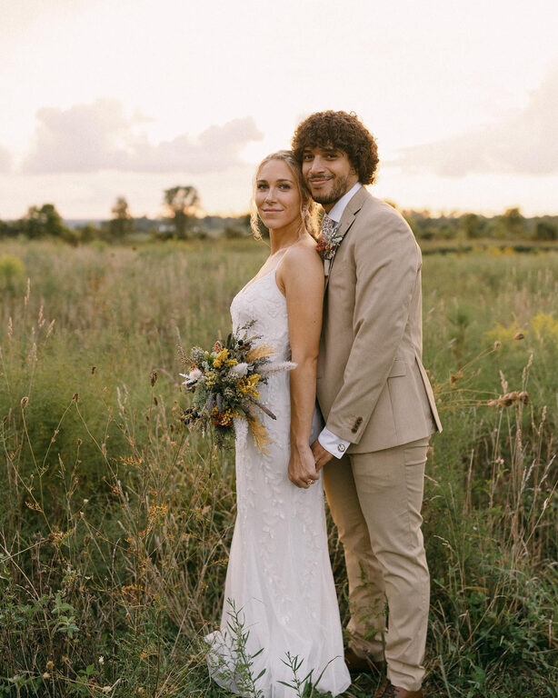 David's bridal bohemian hot sale wedding dress